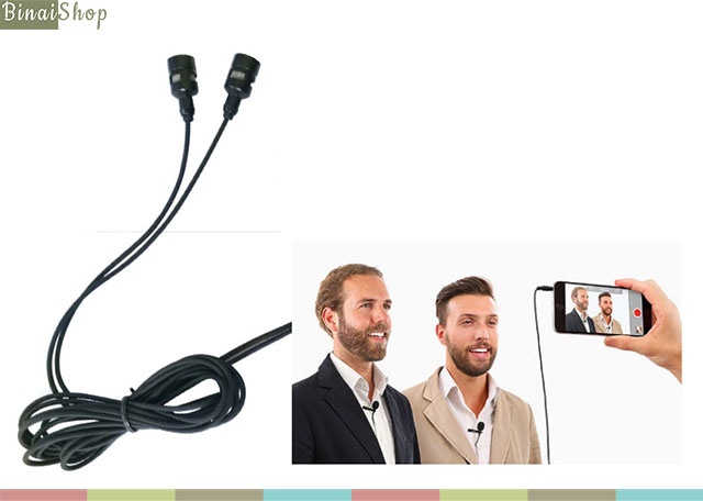 Koolsound Lavalier for moblie (2 mic)