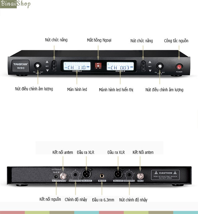 Takstar W80-UHF