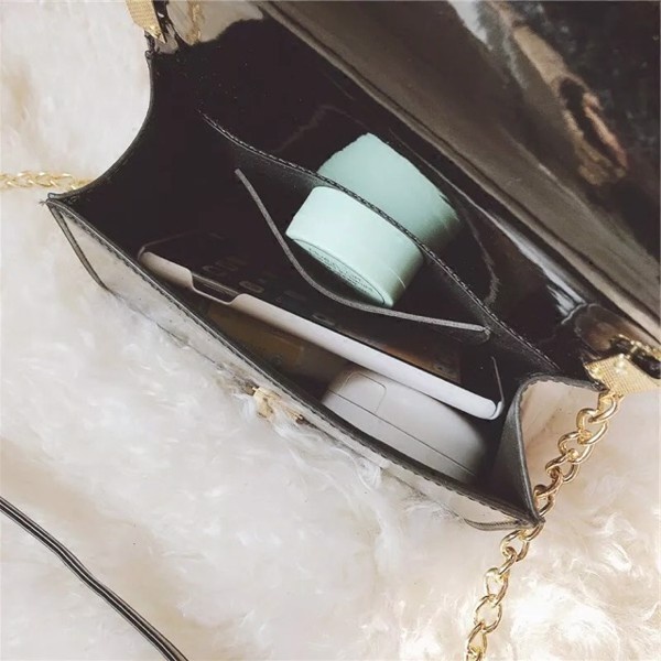 Túi đeo chéo nạm sao óng ánh A035 PKSR (Đỏ)